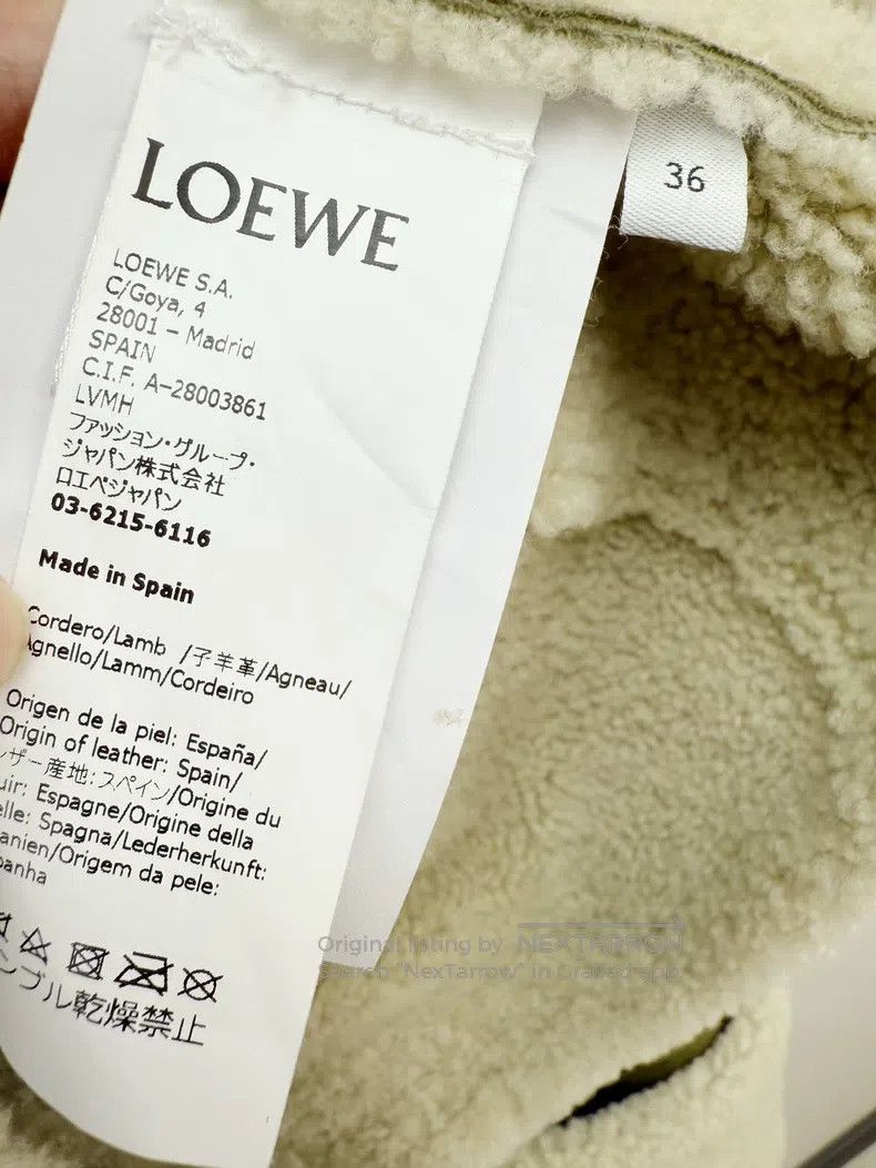 Loewe Loewe Leather and Fur Jacket Size XS / US 0-2 / IT 36-38 - 4 Thumbnail