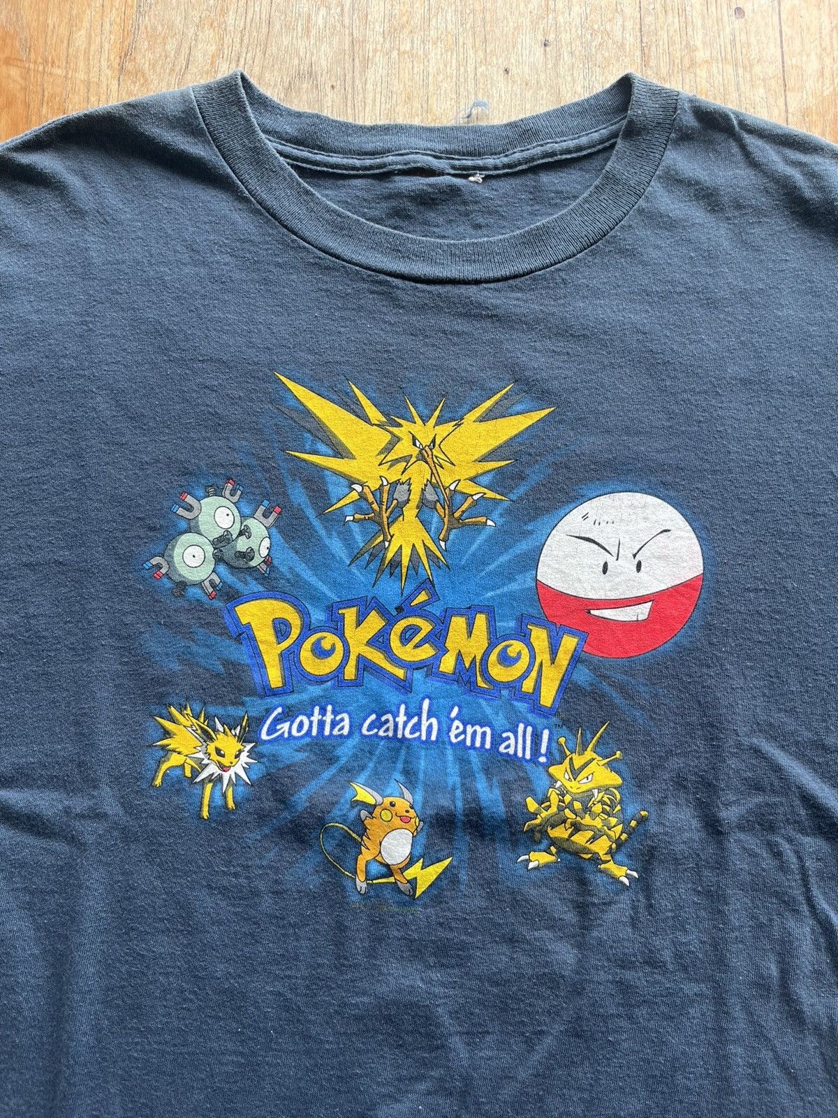 Nintendo × Pokemon × Vintage Vintage Lightning POKEMON 1999’s Nintendo T-shirt Size US M / EU 48-50 / 2 - 3 Thumbnail