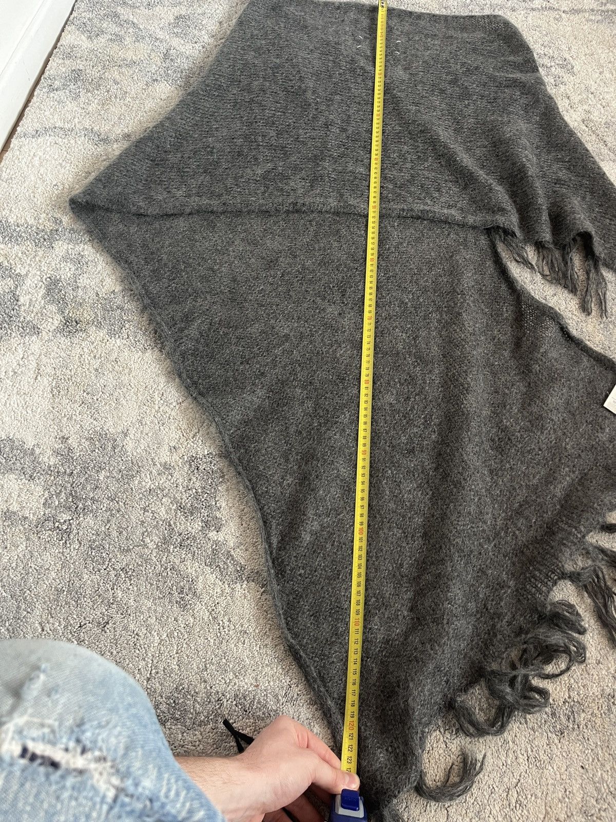 Maison Margiela Martin Margiela F/W2007 mohair reconstructed scarf Size ONE SIZE - 9 Thumbnail