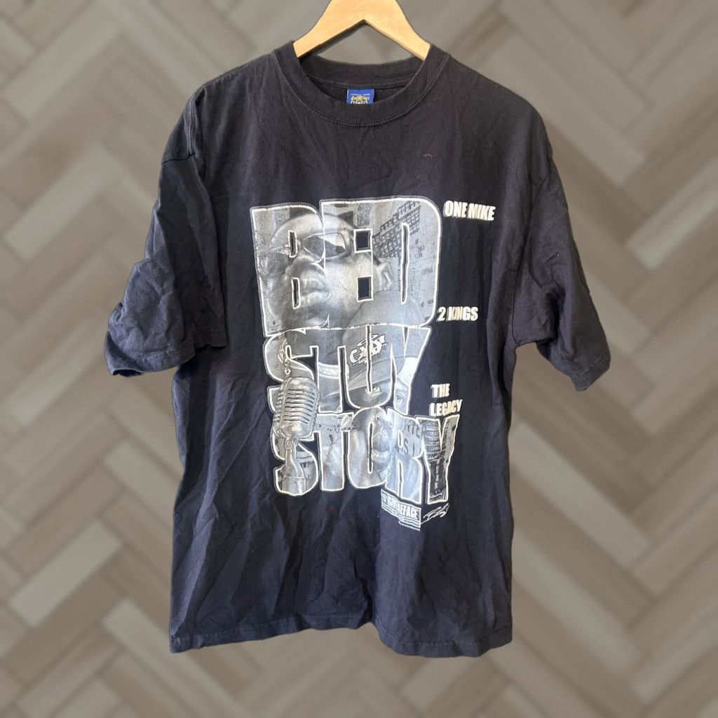 Vintage VINTAGE Give Me Face Shirt Mens XL 2006 Jay-Z Black T-Shirt Short Sleeve Crew Neck Hip Hop Music 90s Street Tupac Snoop Dogg Men Size US XL / EU 56 / 4 - 1 Thumbnail