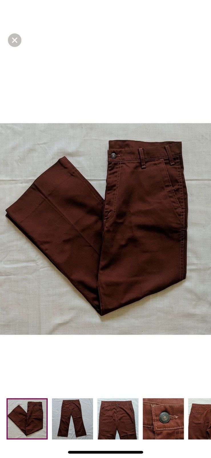 Levi's Vintage Clothing Vintage 70s Levi’s Flared trousers Size US 36 / EU 52 - 2 Thumbnail