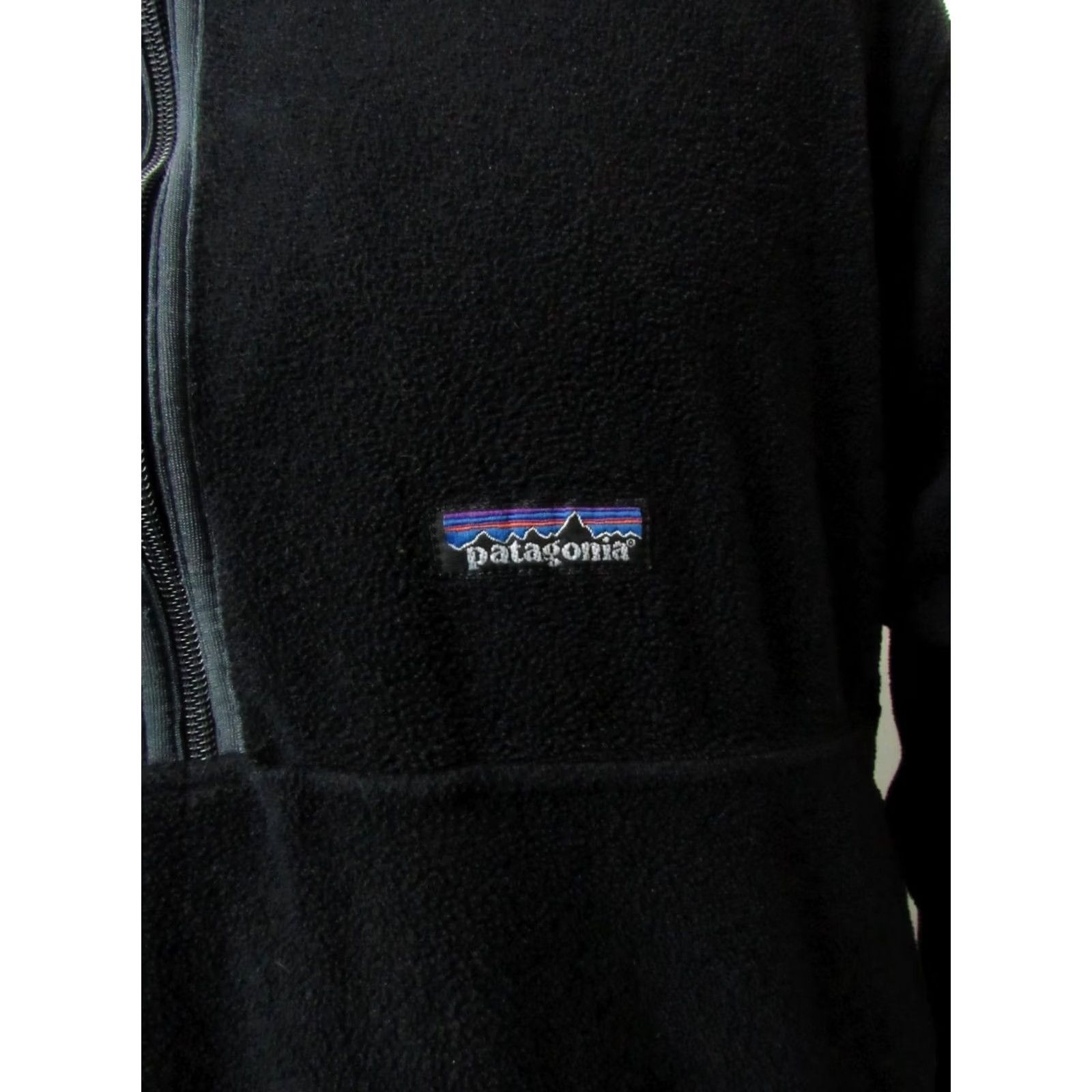 Patagonia VINTAGE Patagonia Synchilla 1/2 Zip Pullover Fleece Jacket Size Medium Black Size US M / EU 48-50 / 2 - 4 Thumbnail