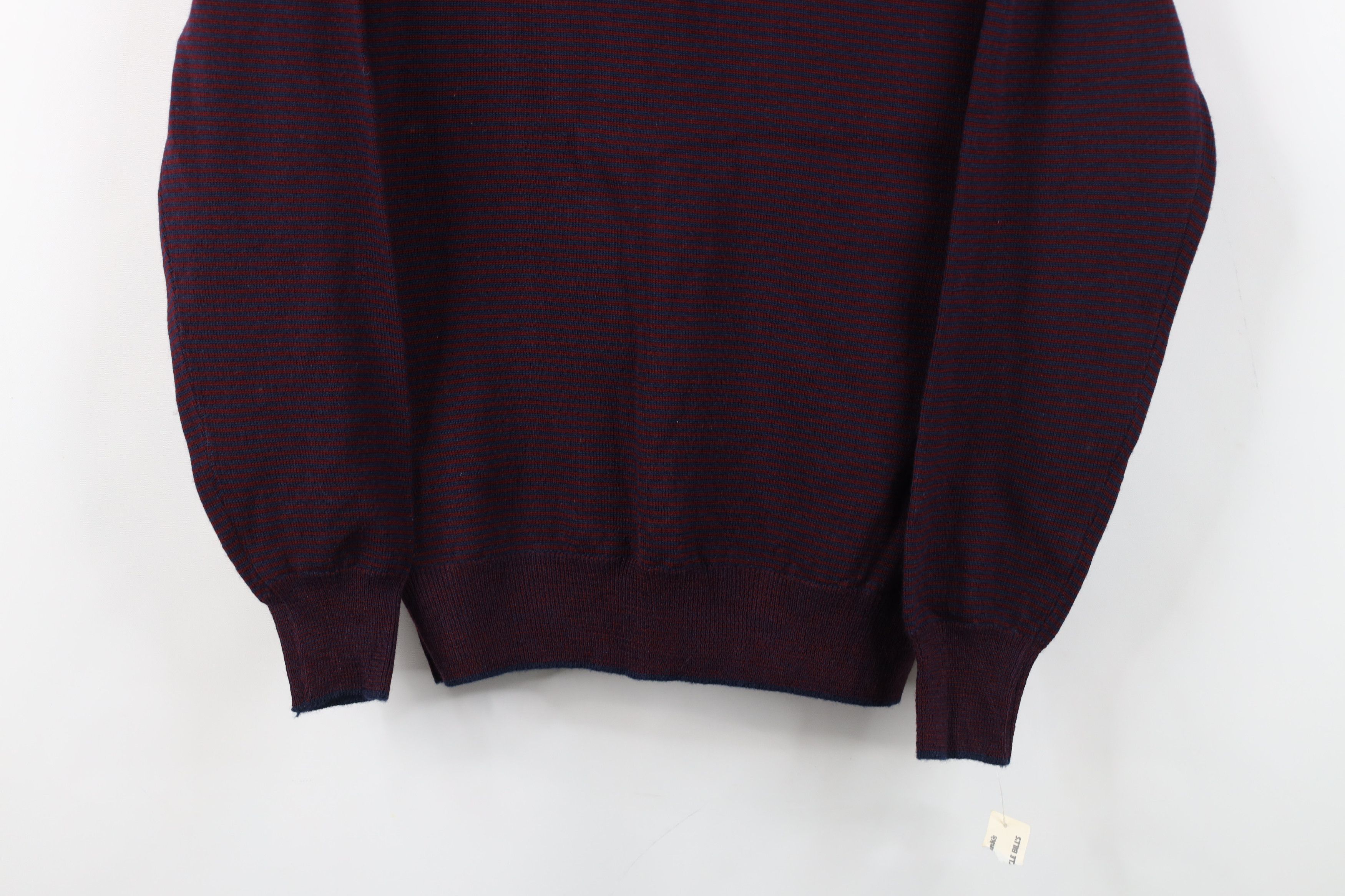 Vintage Deadstock Vintage 70s Streetwear Merino Wool Knit Sweater Size M / US 6-8 / IT 42-44 - 3 Thumbnail
