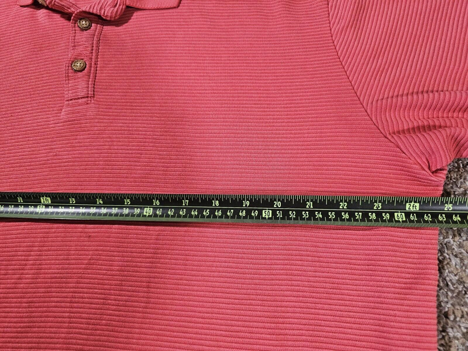 Designer Jamaica Jaxx Men’s XL Short Sleeve Salmon Modal Polo Shirt Size US XL / EU 56 / 4 - 5 Thumbnail