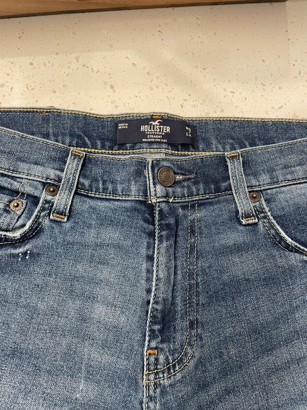 Hollister Hollister Blue Jeans Size US 32 / EU 48 - 2 Thumbnail