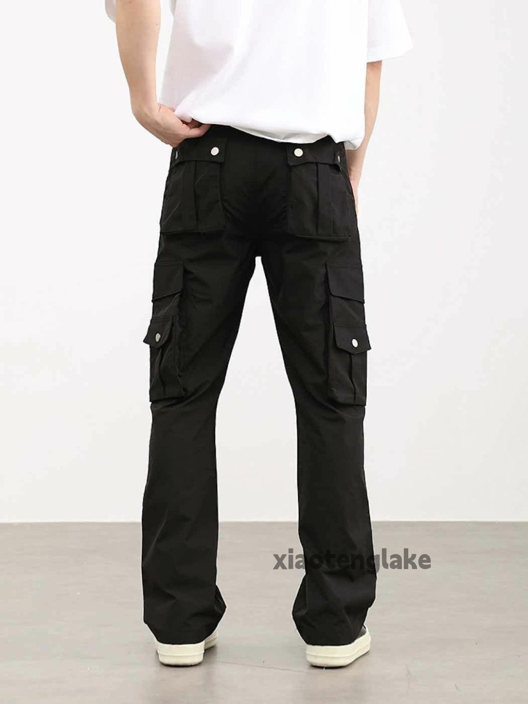 Designer × Japanese Brand × Vintage utility military outdoor cargo bootcut flared pants Size US 32 / EU 48 - 5 Thumbnail