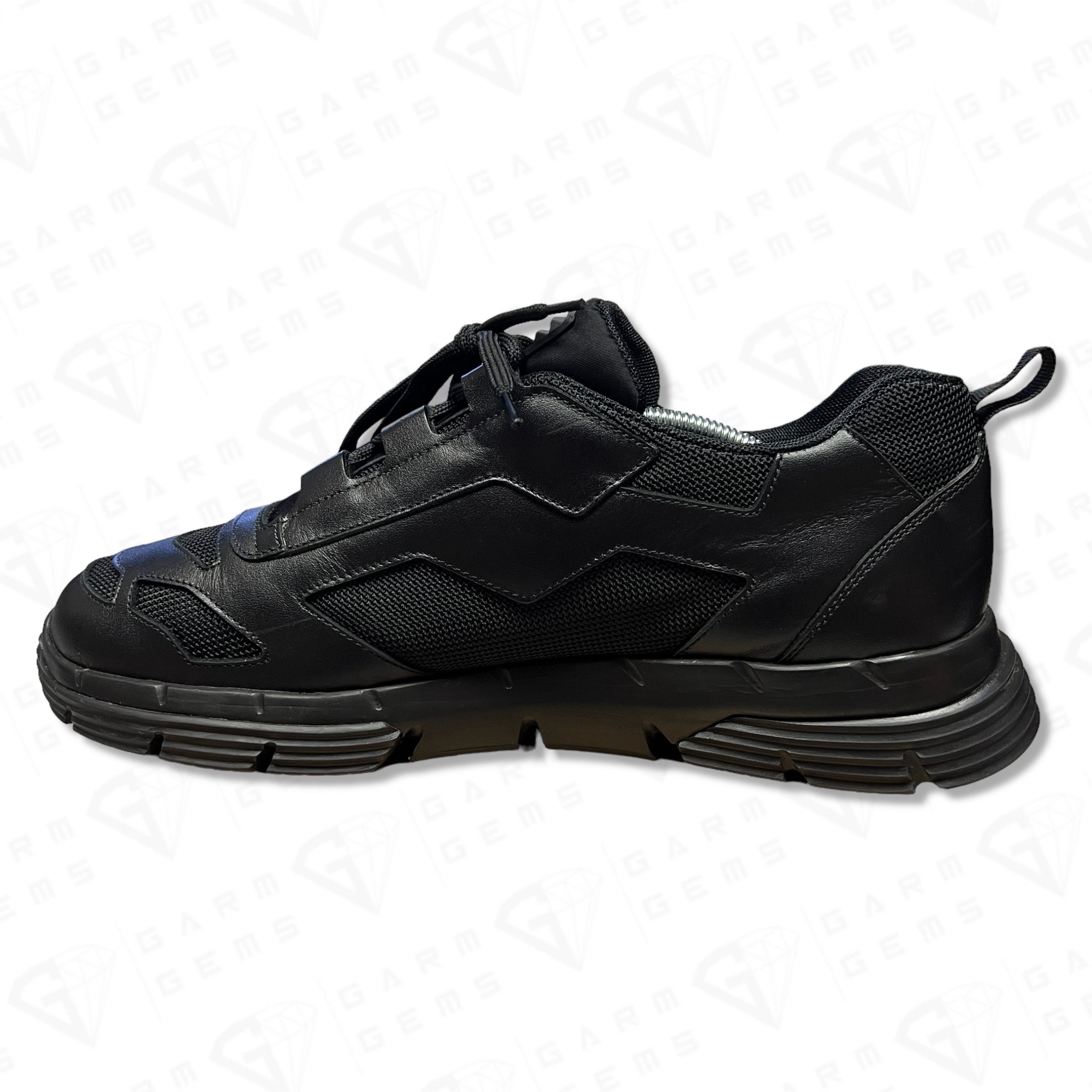 Prada Prada Geometric Panelled Low Top Twist Trainers Size US 10 / EU 43 - 3 Thumbnail