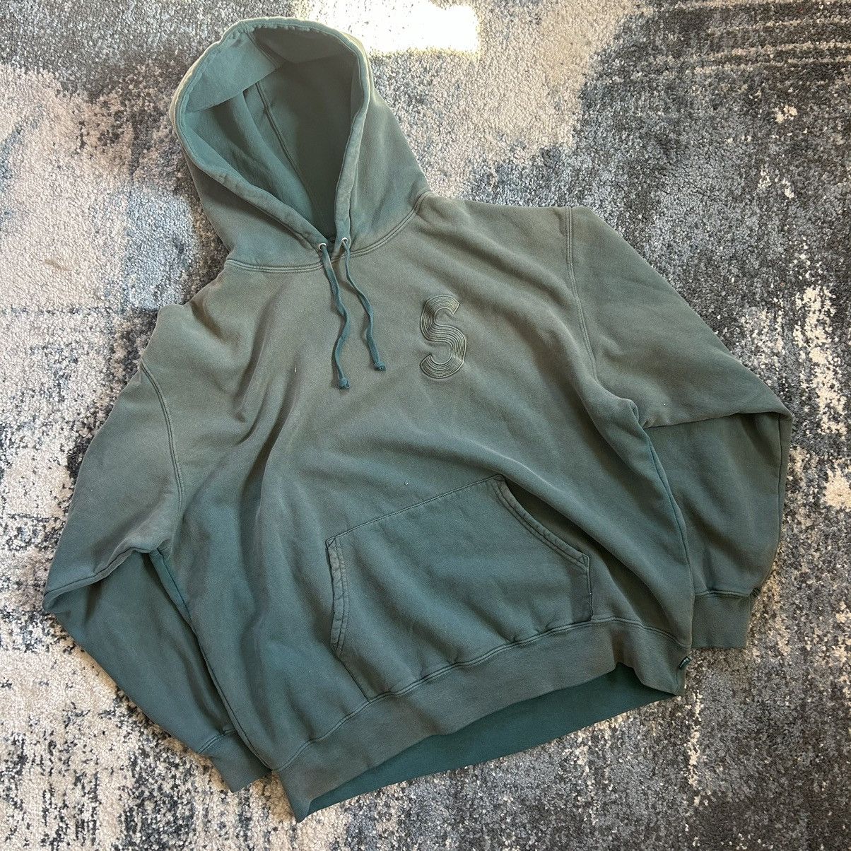 Made In Canada × Supreme 2023 OVERDYED S LOGO HOODED SWEATSHiRT 