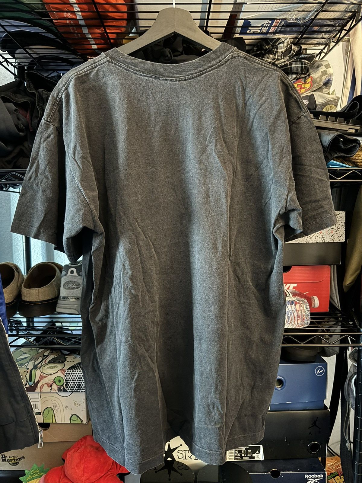 Calvin Klein × Vintage Vintage Ride to Live Live to Ride Tee Size US XL / EU 56 / 4 - 4 Thumbnail