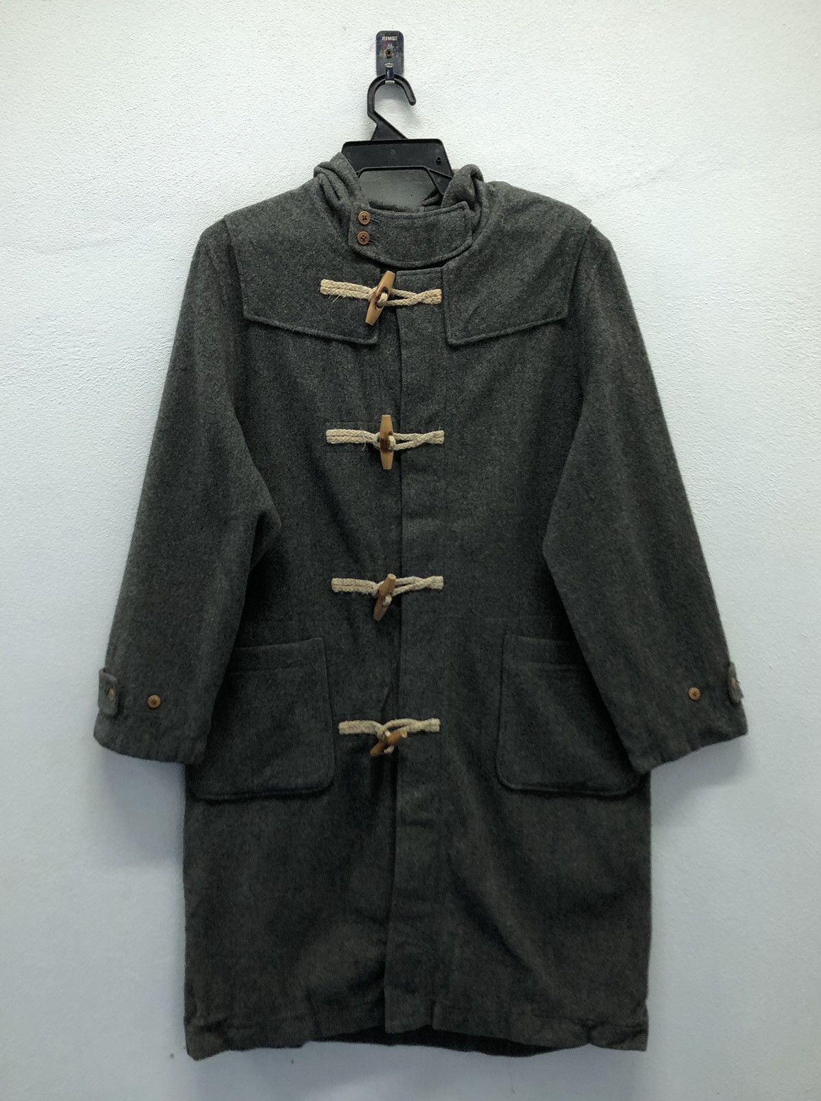 Ralph Lauren Vintage Ralph Lauren Duffle Coat - Wool Blend Size US L / EU 52-54 / 3 - 1 Thumbnail