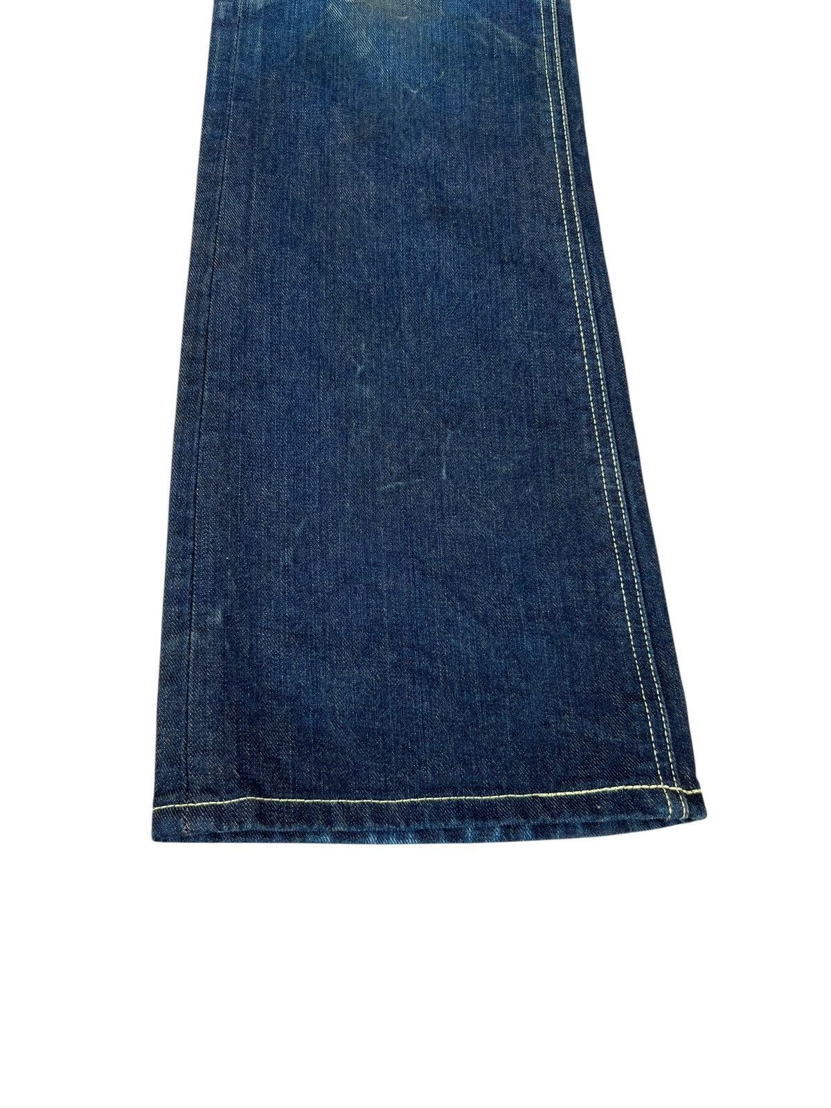 Lee Vintage Y2K Lee Riders Gold Label Mud Wash Denim Flare Jeans Size US 30 / EU 46 - 10 Thumbnail