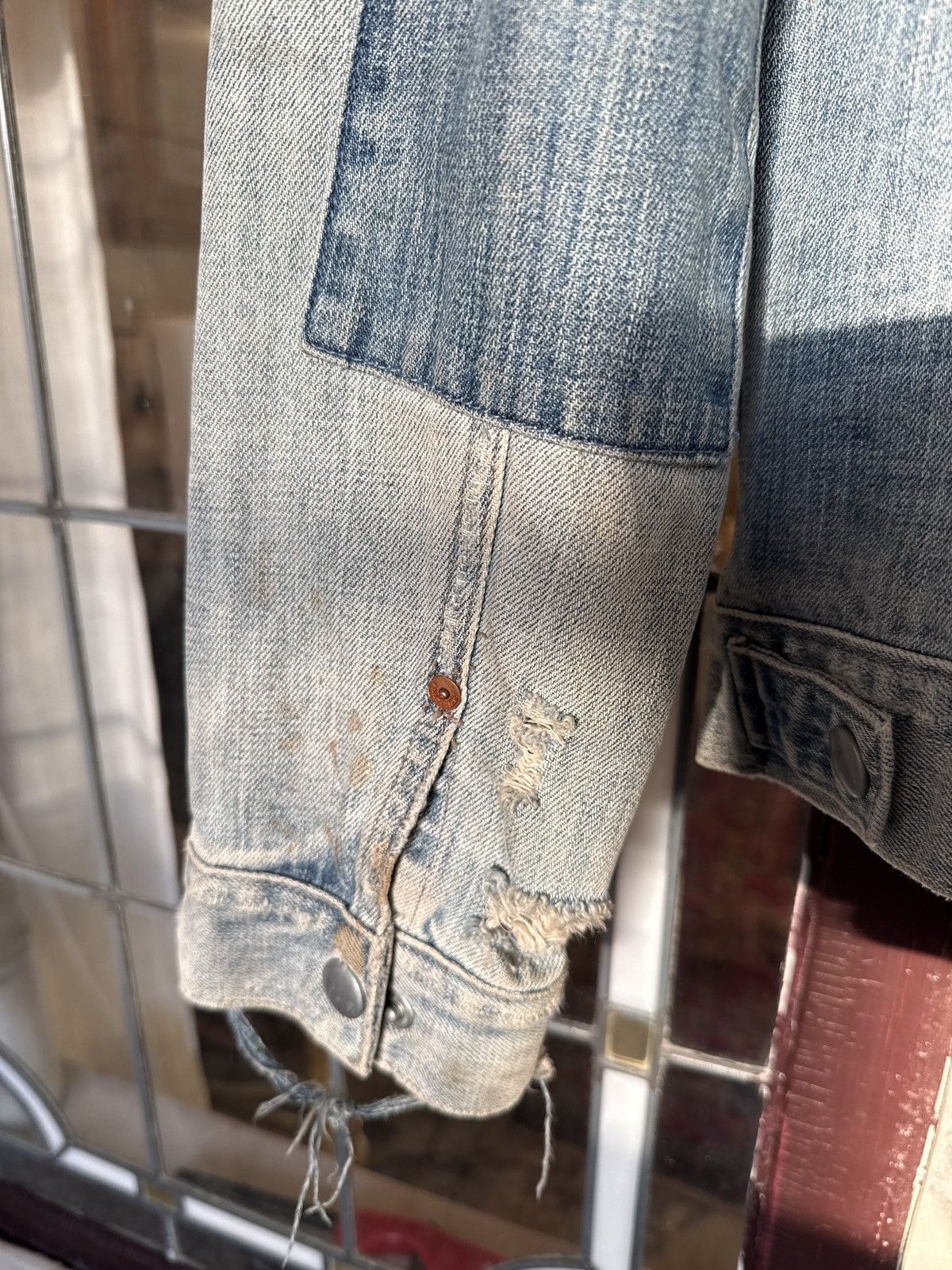 Allsaints Denim jacket w/ Suede Color Size US M / EU 48-50 / 2 - 4 Thumbnail