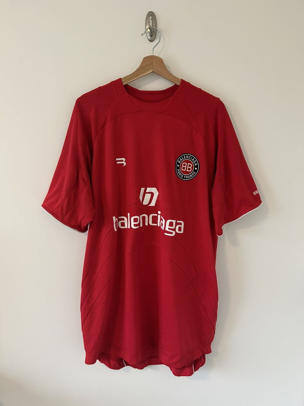 Balenciaga *RARE* Balenciaga Soccer Jersey Size US XS / EU 42 / 0 - 1 Thumbnail