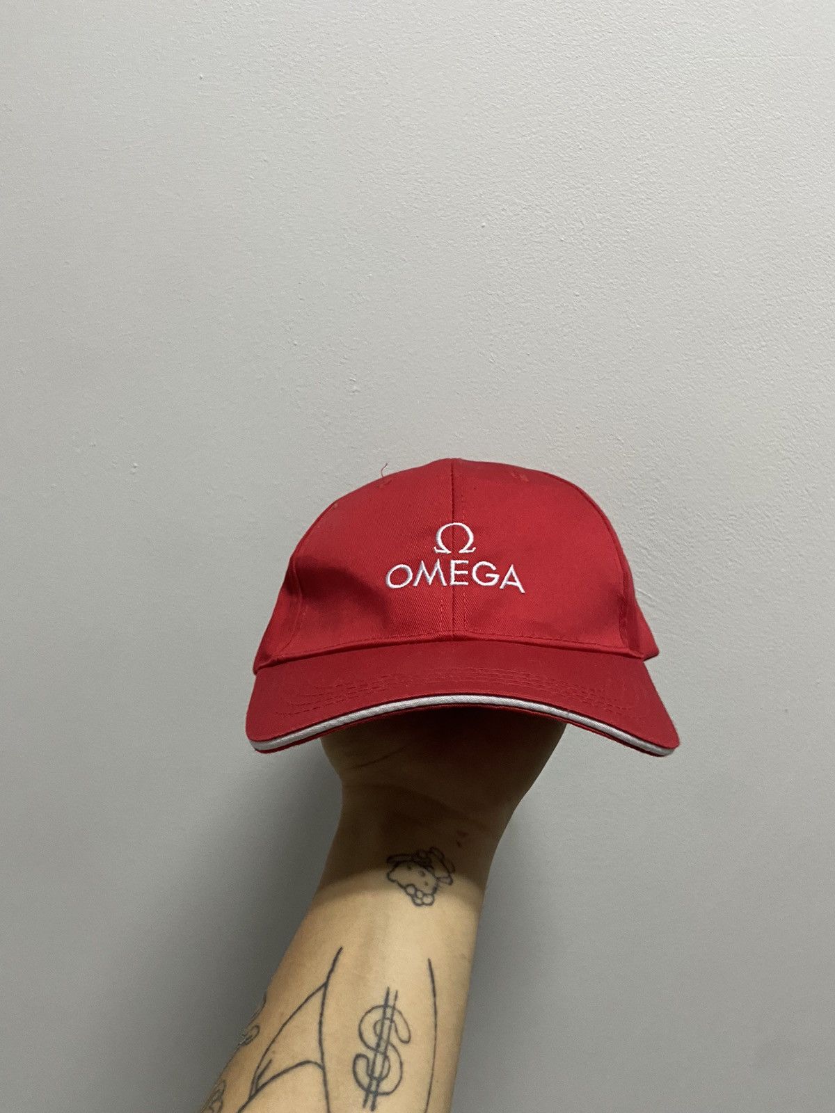 Omega Omega big logo cap vintage Size ONE SIZE - 5 Thumbnail