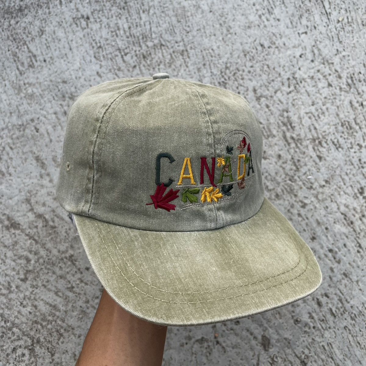 Vintage Canada wash hat by ajm Size ONE SIZE - 5 Thumbnail