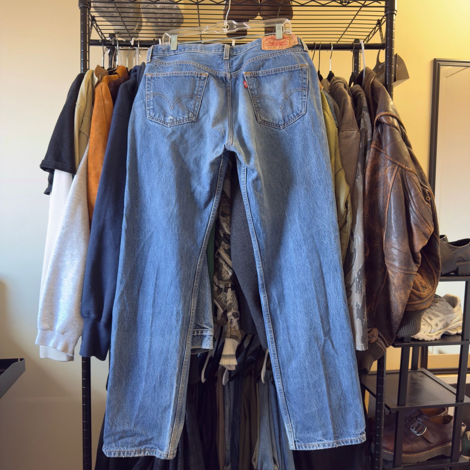 Levi's Levis 501 XX shrink to fit y2k Jeans 34 x 32 Size US 34 / EU 50 - 2 Thumbnail