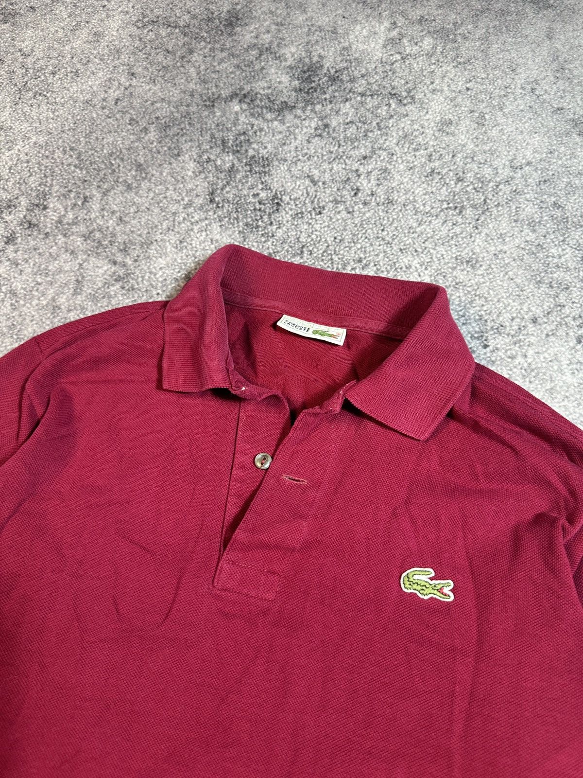 Lacoste Vintage Lacoste Polo Long Sleeve Streetwear Style USA M Rare Size US M / EU 48-50 / 2 - 2 Thumbnail