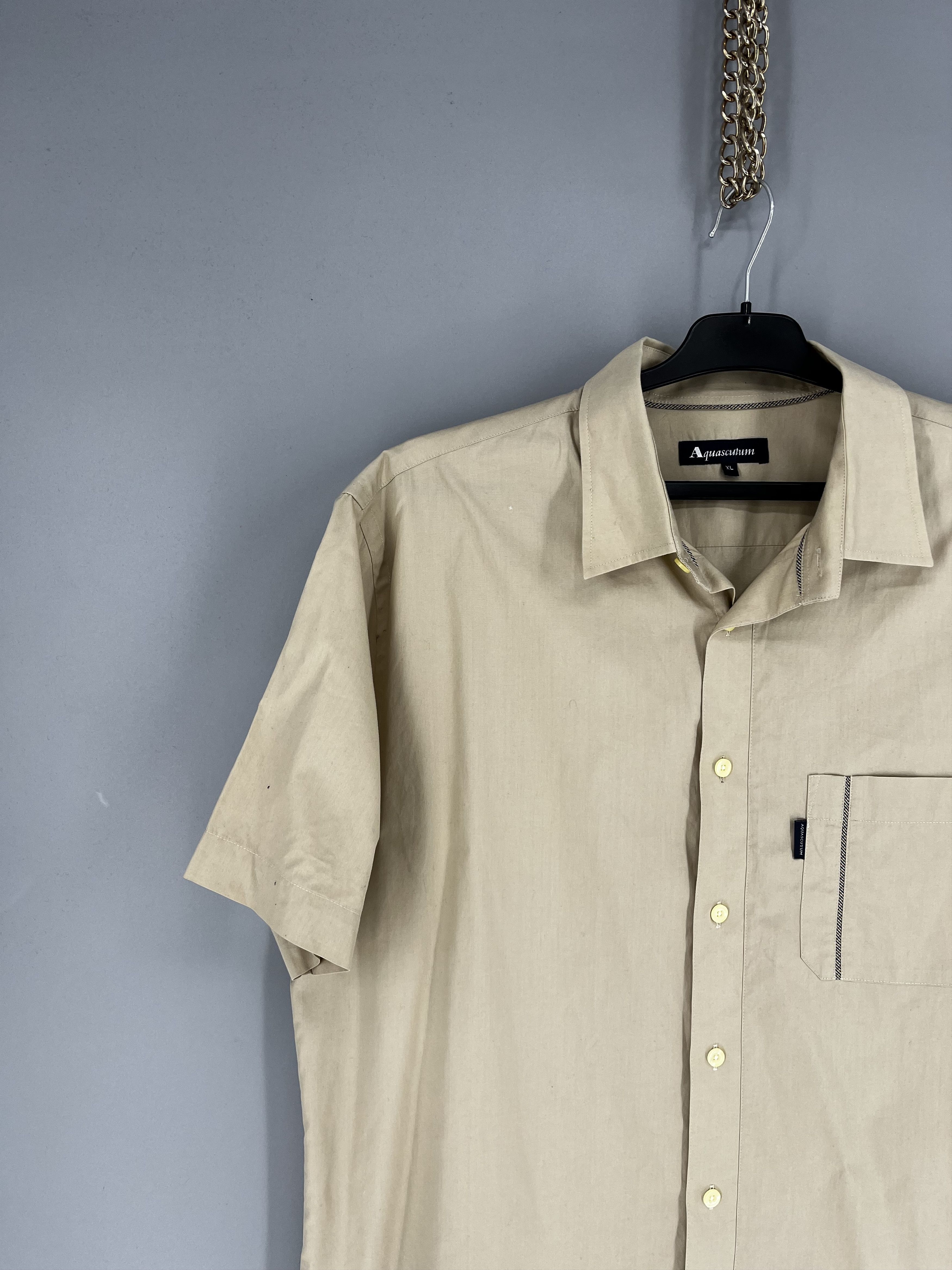 Aquascutum Mens Shirt Long Sleeve Aquascutum Vintage Size XL Size US XL / EU 56 / 4 - 4 Thumbnail