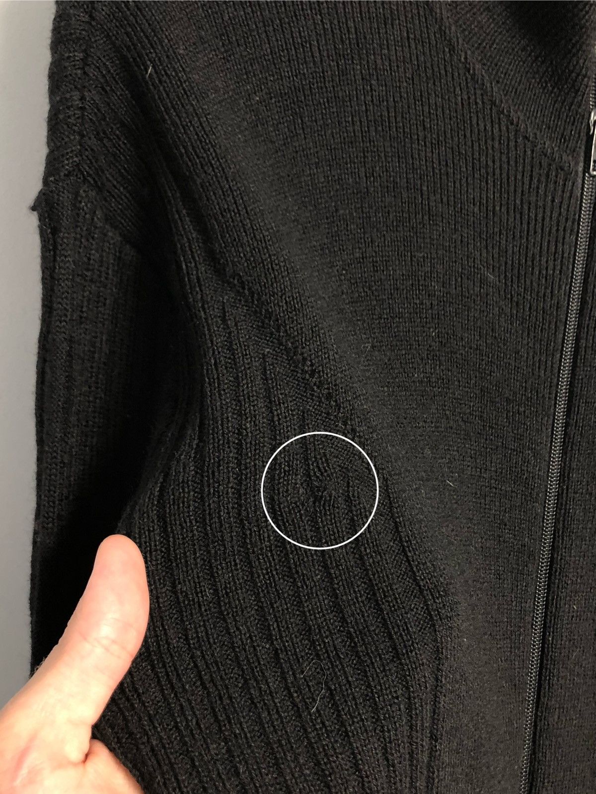 Thierry Mugler Thierry Mugler Paris Full Zip Mohair Wool Blend Sweater Size US L / EU 52-54 / 3 - 5 Thumbnail