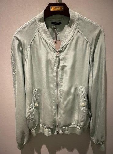 Tom Ford o1w1db10425 OBS004 Bomber Jacket in Light Green Size US M / EU 48-50 / 2 - 1 Preview