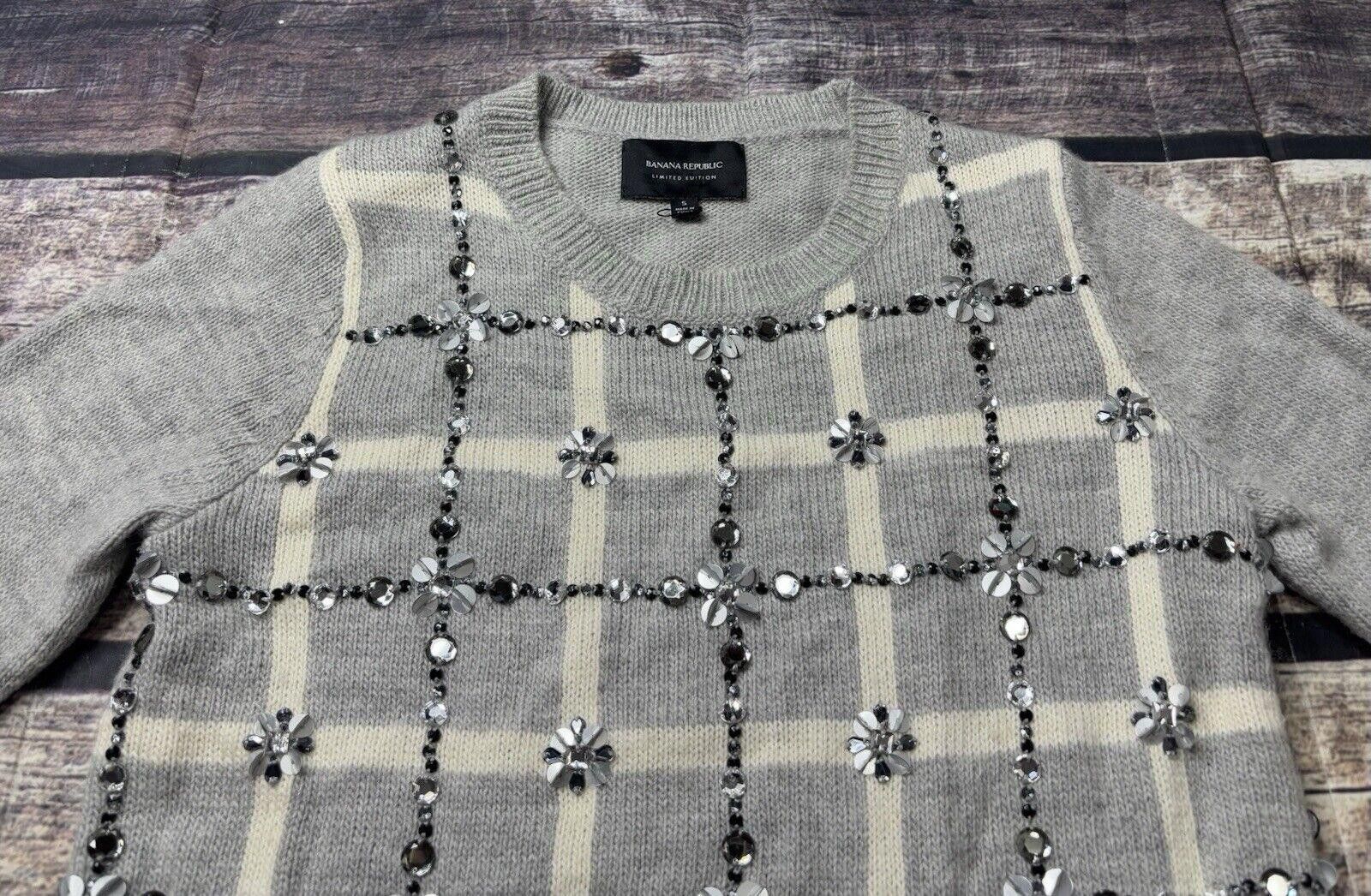 Banana Republic Banana Republic Limited Edition Sweater Womens S Wool Alpaca Size S / US 4 / IT 40 - 5 Thumbnail