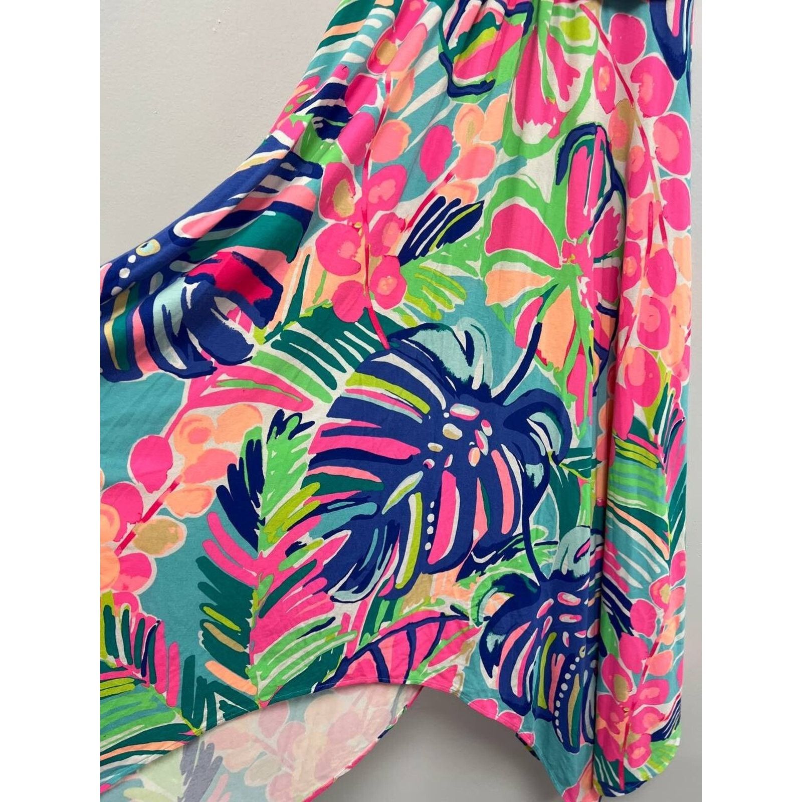 Lilly Pulitzer Lilly Pulitzer Sloan Midi Dress Sleeveless Length XS A000150 Size XS / US 0-2 / IT 36-38 - 7 Thumbnail
