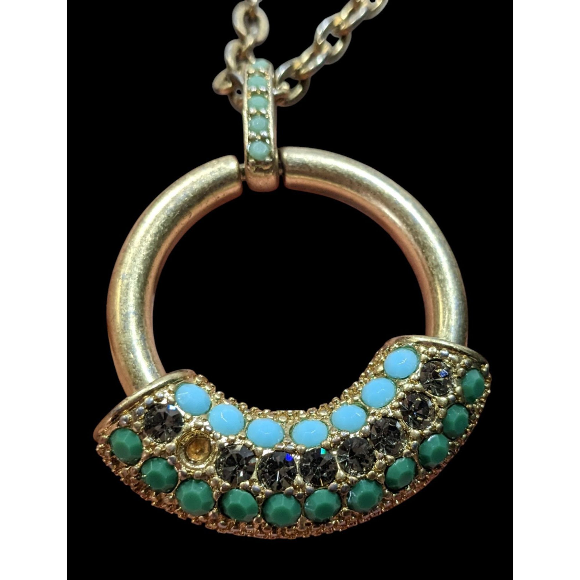 Other Lia Sophia Mirage Rhinestone Embellished Bohemian Pendant Ne Size ONE SIZE - 3 Thumbnail