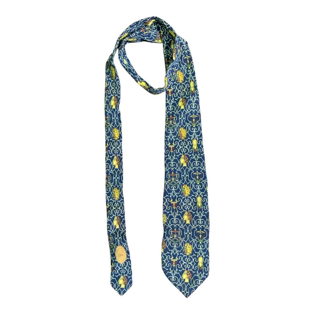 Christian Dior Monsieur × Designer Rare Design Vintage Christian Dior Monsieur Ties Size ONE SIZE - 1 Thumbnail