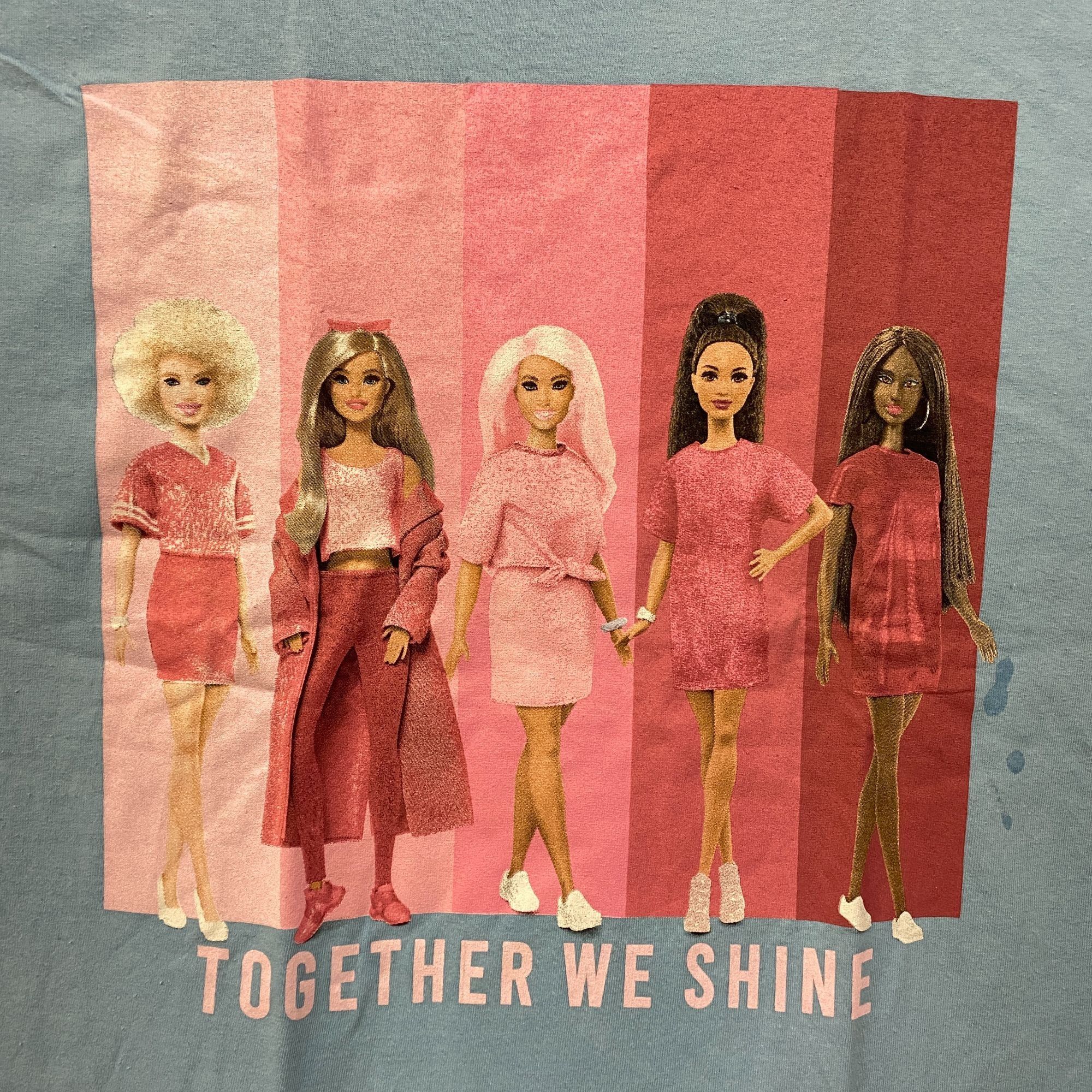 Other Barbie Together We Shine Blue T-Shirt XL Size XL / US 12-14 / IT 48-50 - 2 Thumbnail