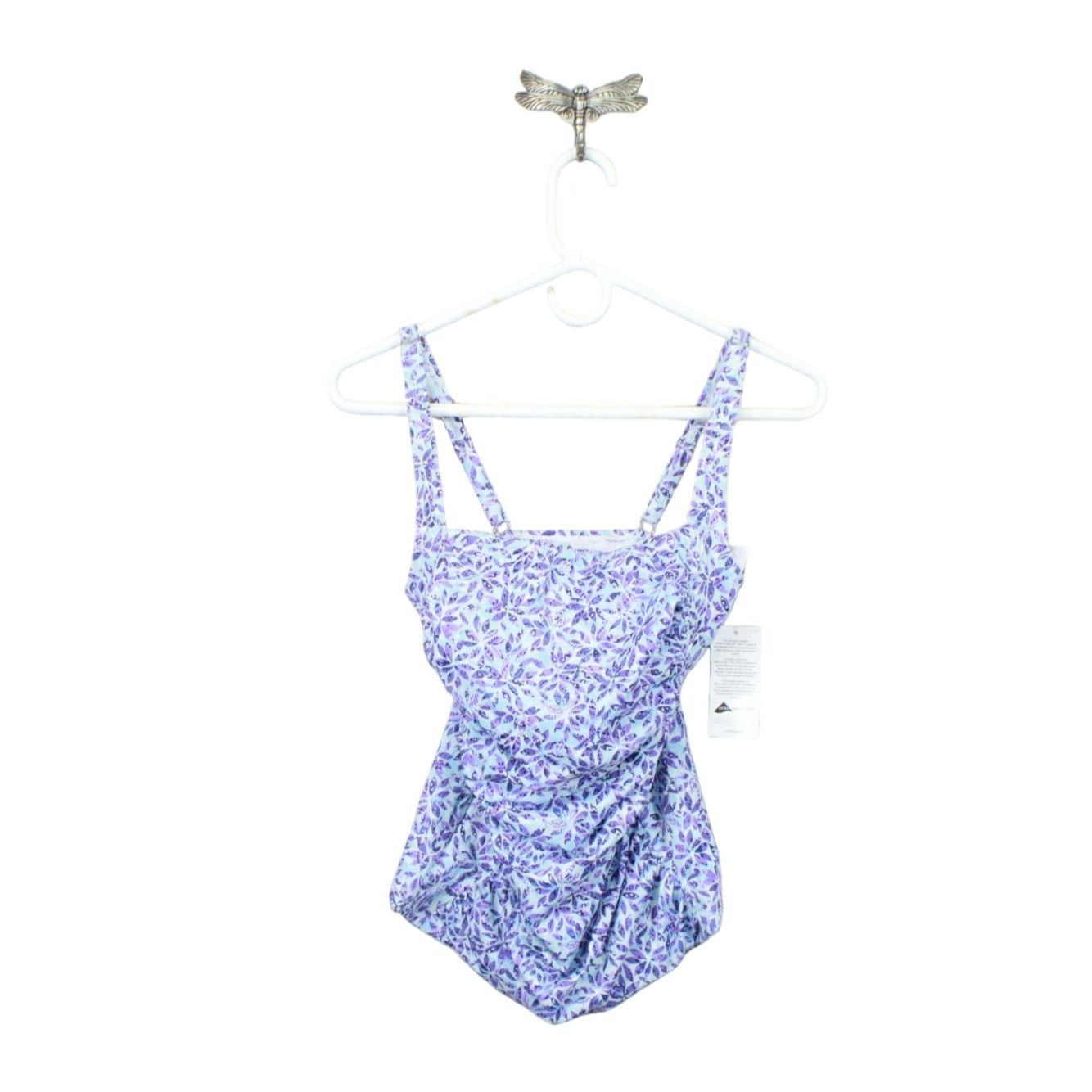 L.L. Bean LL Bean Mix and Match Swimwear Square Neck Tankini Top Size M / US 6-8 / IT 42-44 - 1 Thumbnail