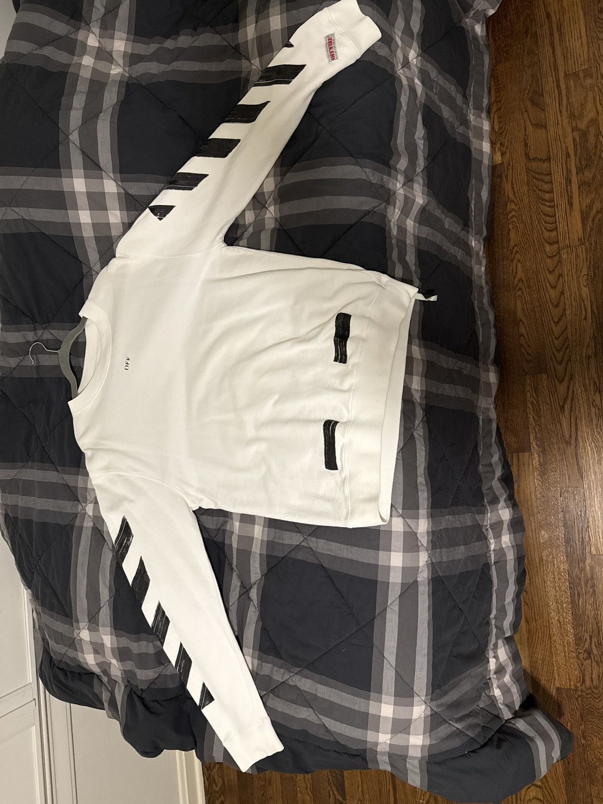 Off-White Off-white crewneck cotton crewneck Size US L / EU 52-54 / 3 - 3 Thumbnail