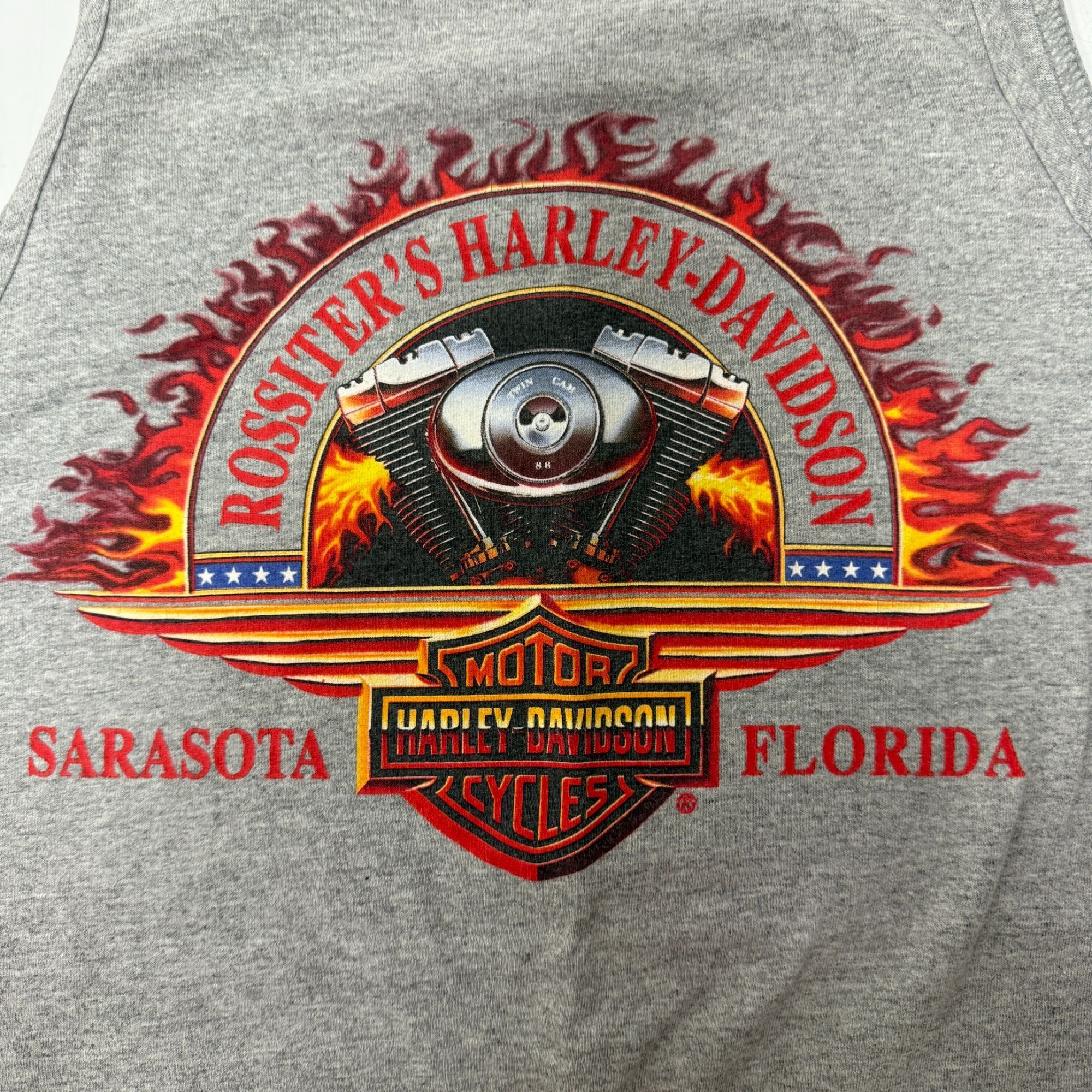 Harley Davidson Harley Davidson Rossiters Sarasota Florida BIKER Tank Top Size US XXL / EU 58 / 5 - 1 Thumbnail