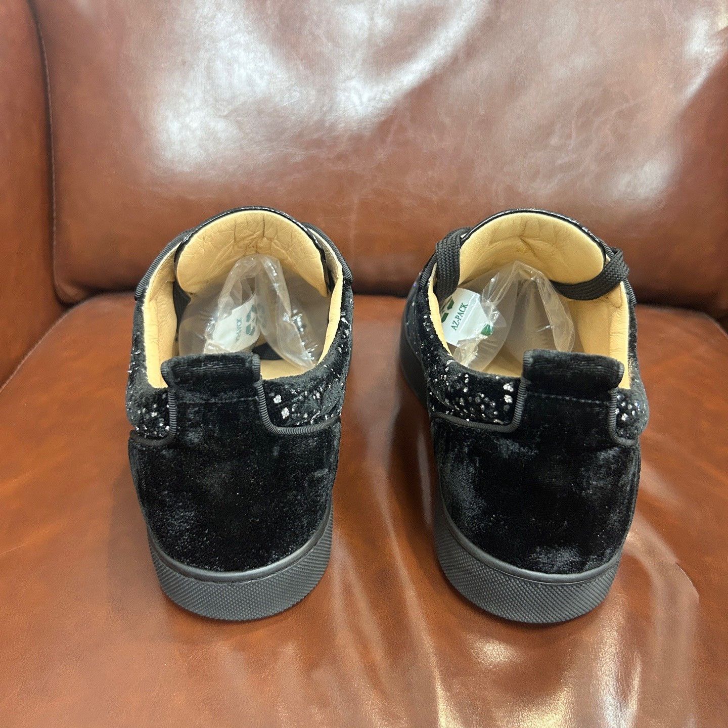Christian Louboutin CL Black Diamond Casual Shoes Size US 9 / EU 42 - 2 Thumbnail