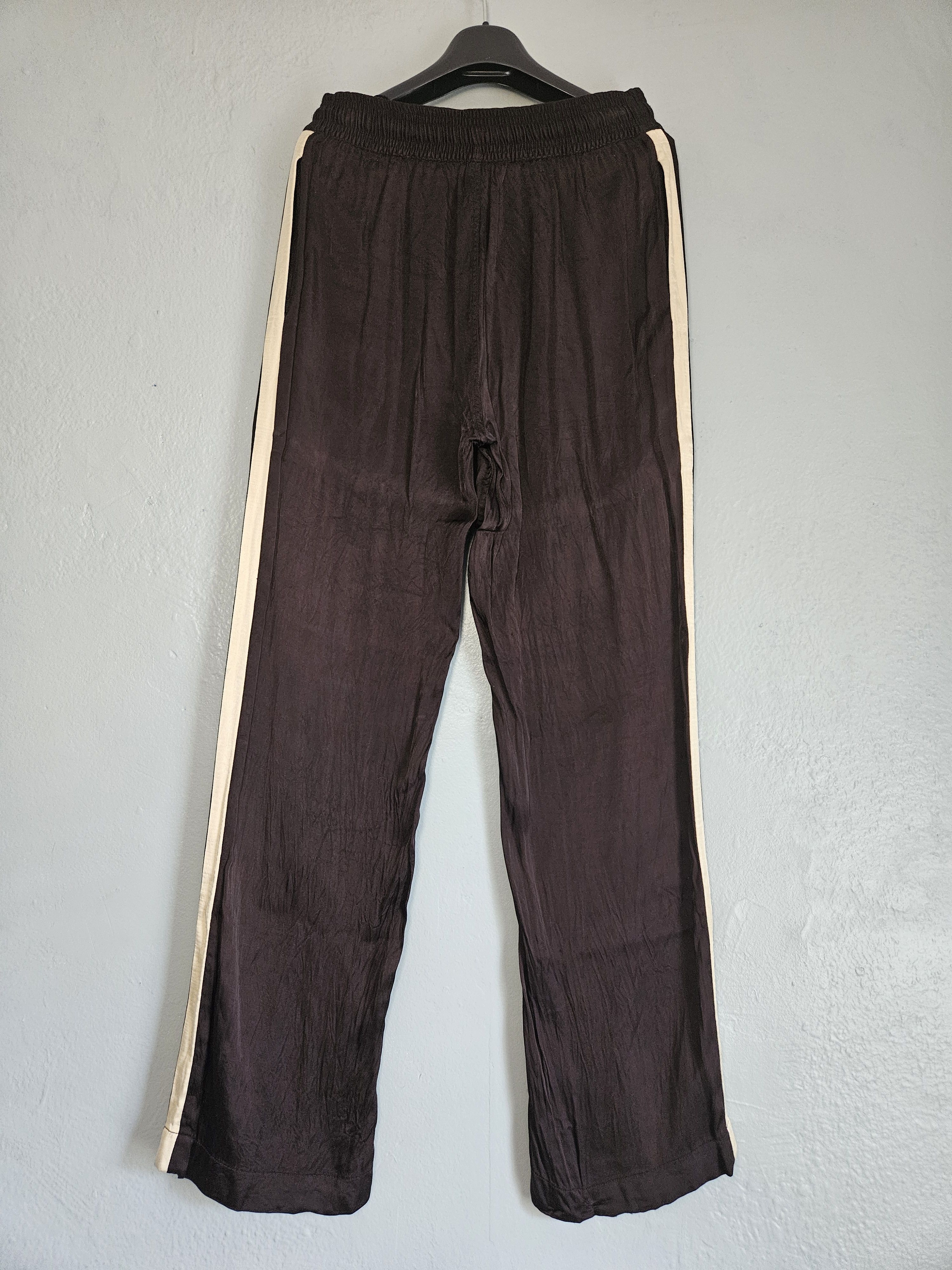 Celine Brown Viscose C Patch Track Pants Size US 34 / EU 50 - 3 Thumbnail