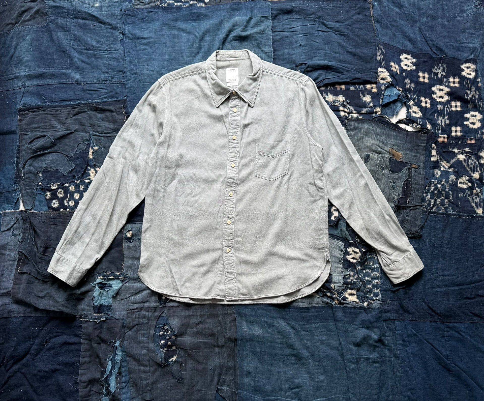 Visvim VISVIM 16SS Long Sleeve Shirt Size US L / EU 52-54 / 3 - 1 Thumbnail