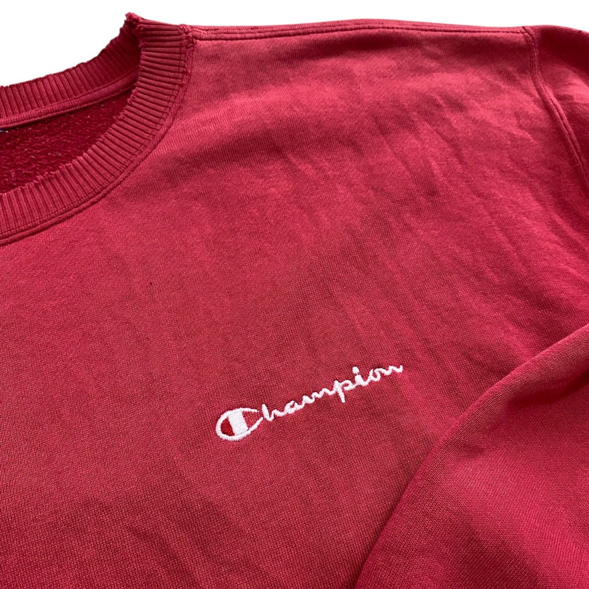 Champion CHAMPION Distressed Crewneck Sweatshirt Size US XXL / EU 58 / 5 - 7 Thumbnail
