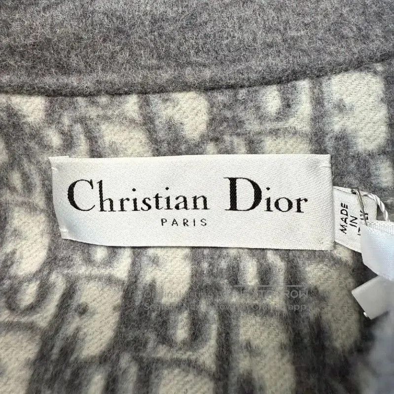 Dior Dior Winter Gray Wool Long Coat . Size M / US 6-8 / IT 42-44 - 6 Thumbnail