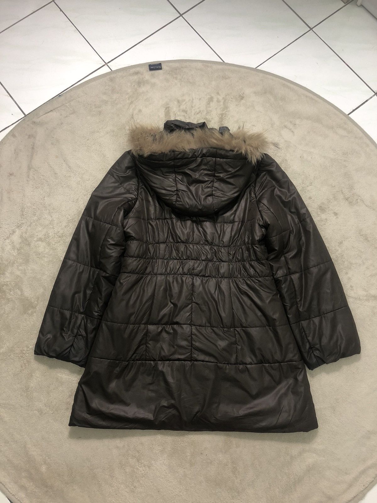 Hysteric Glamour × If Six Was Nine × Le Grande Bleu (L.G.B.) Vintage Fur Hoodie Long Puffer Jacket Size M / US 6-8 / IT 42-44 - 12 Thumbnail