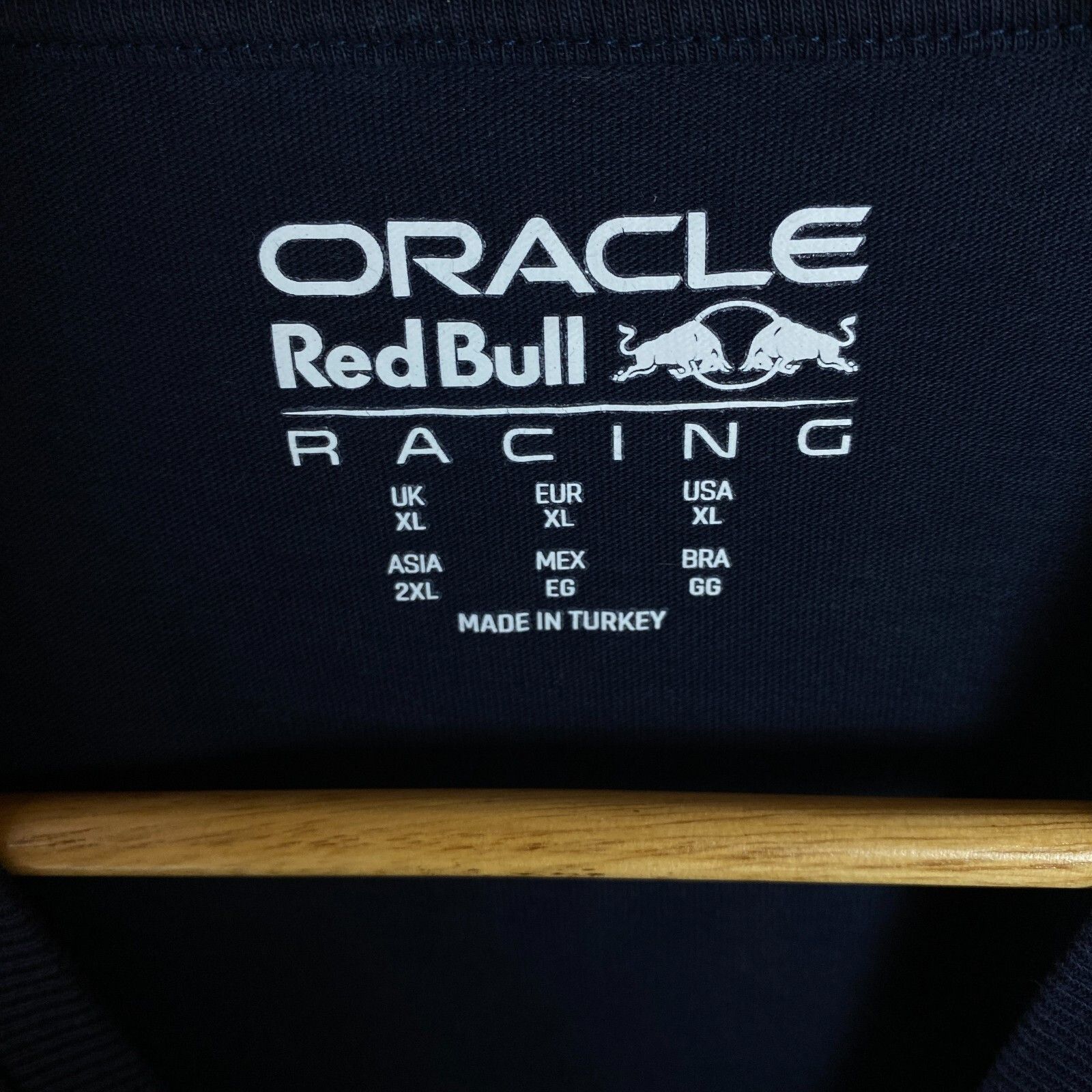 Red Bull Oracle Red Bull Racing Tee Men's Size XL Blue Short Sleeve ` Size US XL / EU 56 / 4 - 4 Thumbnail