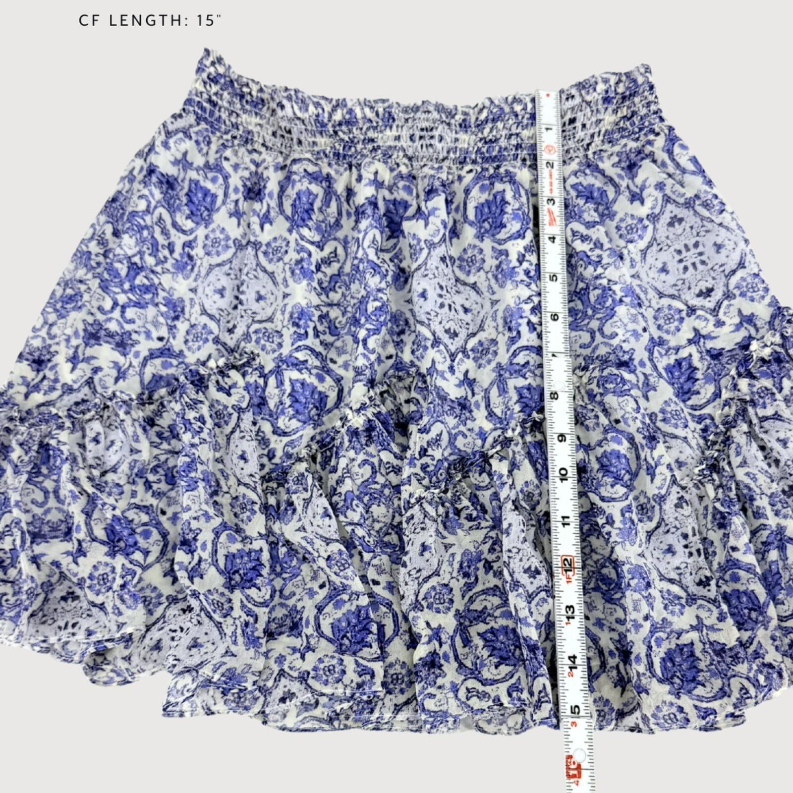 Other Intermix Silk Ruffle Mini Skirt P Size 26" / US 2 / IT 38 - 7 Thumbnail