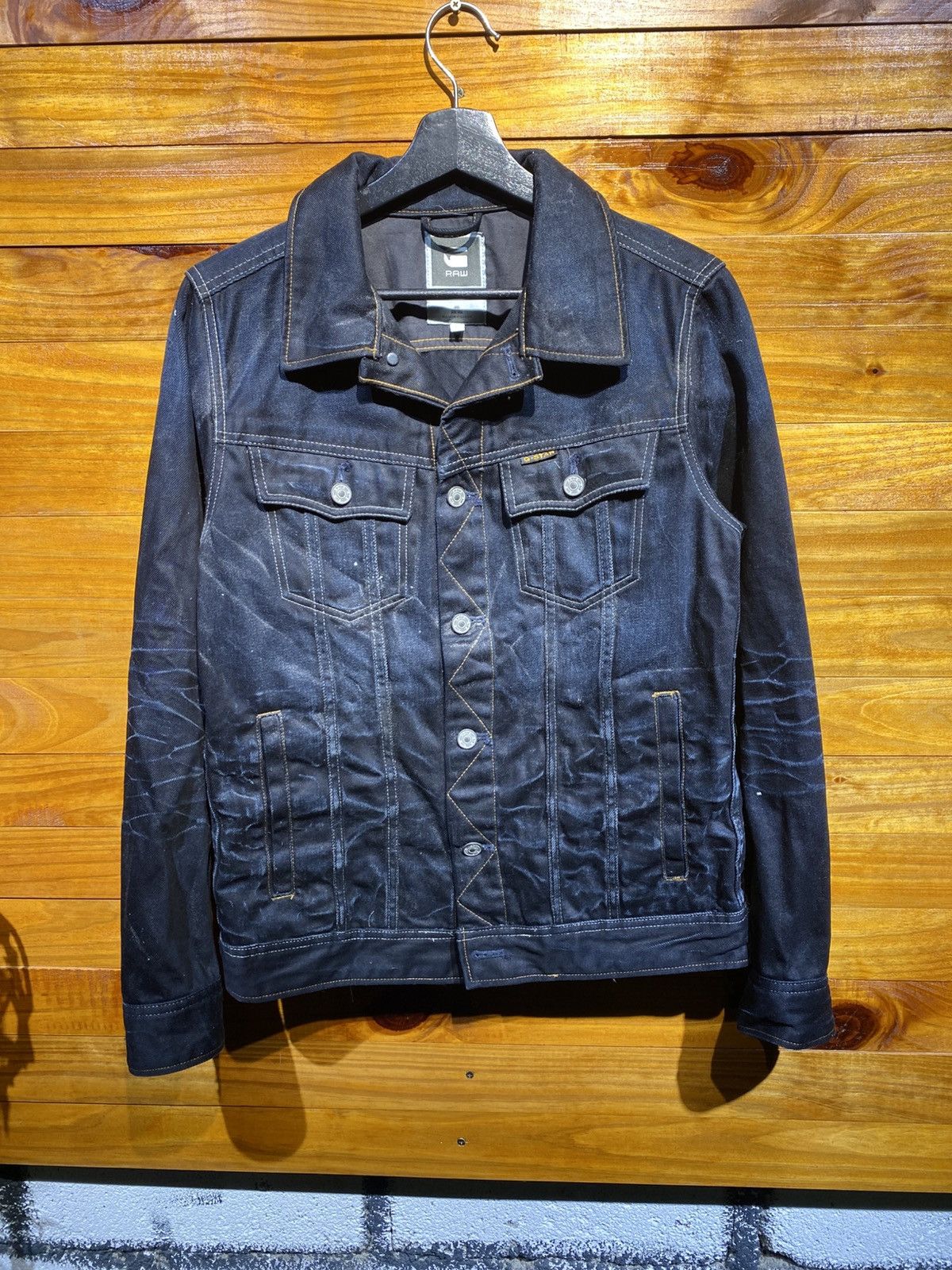 G-Star G-Star RAW Denim Black Jean Jacket Classic Raw Denim Style Size US S / EU 44-46 / 1 - 3 Thumbnail