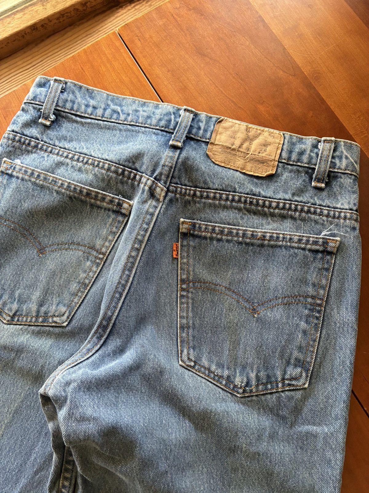 Levi's Vintage 80s Levi’s bootcut faded denim jeans Size US 30 / EU 46 - 2 Thumbnail