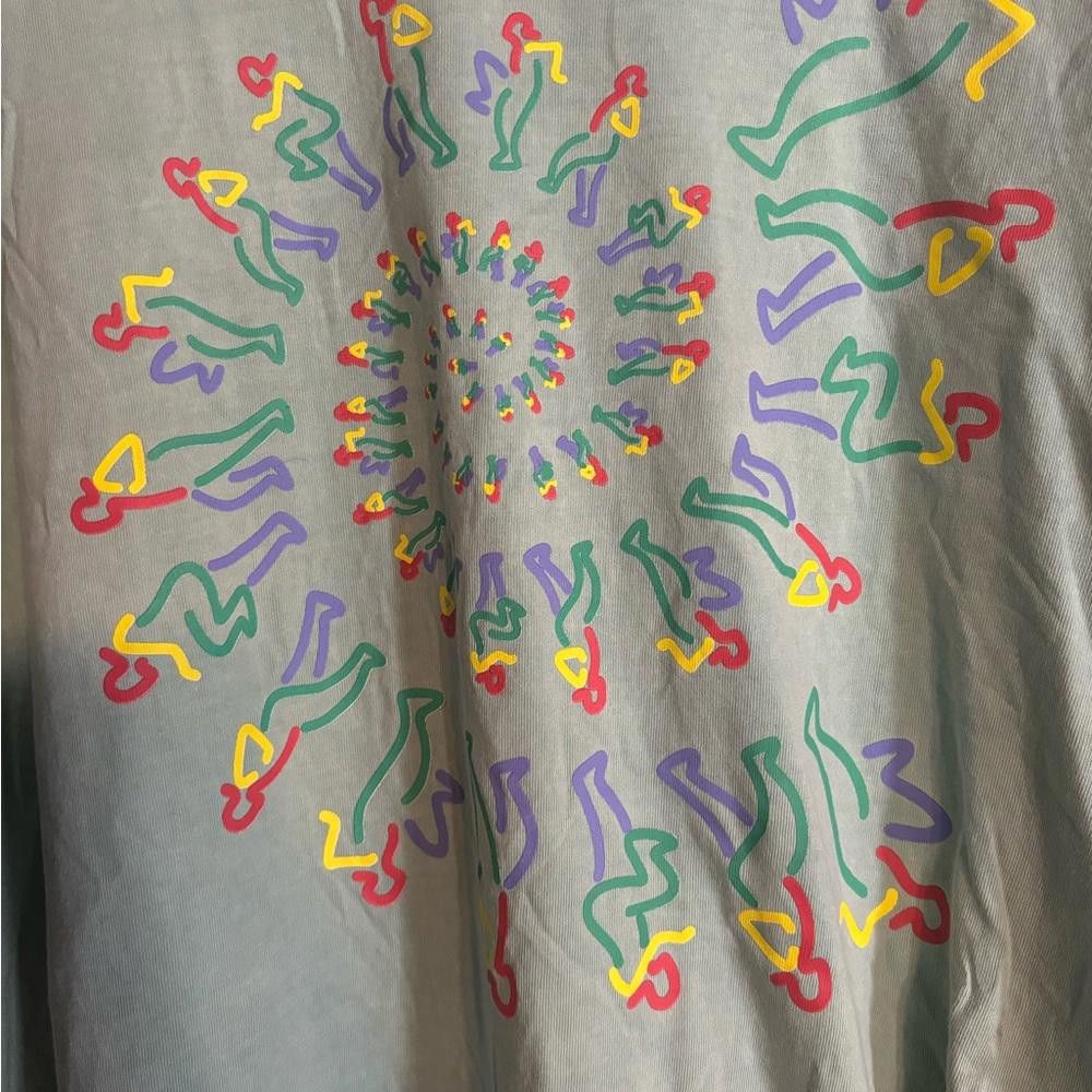 Designer Will smith X-Large green heat color changing preowned tshirt Size US XL / EU 56 / 4 - 1 Thumbnail