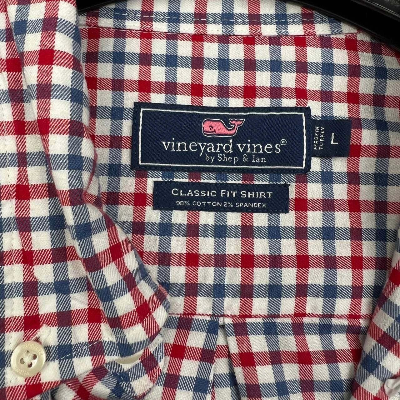 Vineyard Vines Vineyard Vines Button Down Shirt Men Flannel Check Cotton L Size US L / EU 52-54 / 3 - 8 Thumbnail
