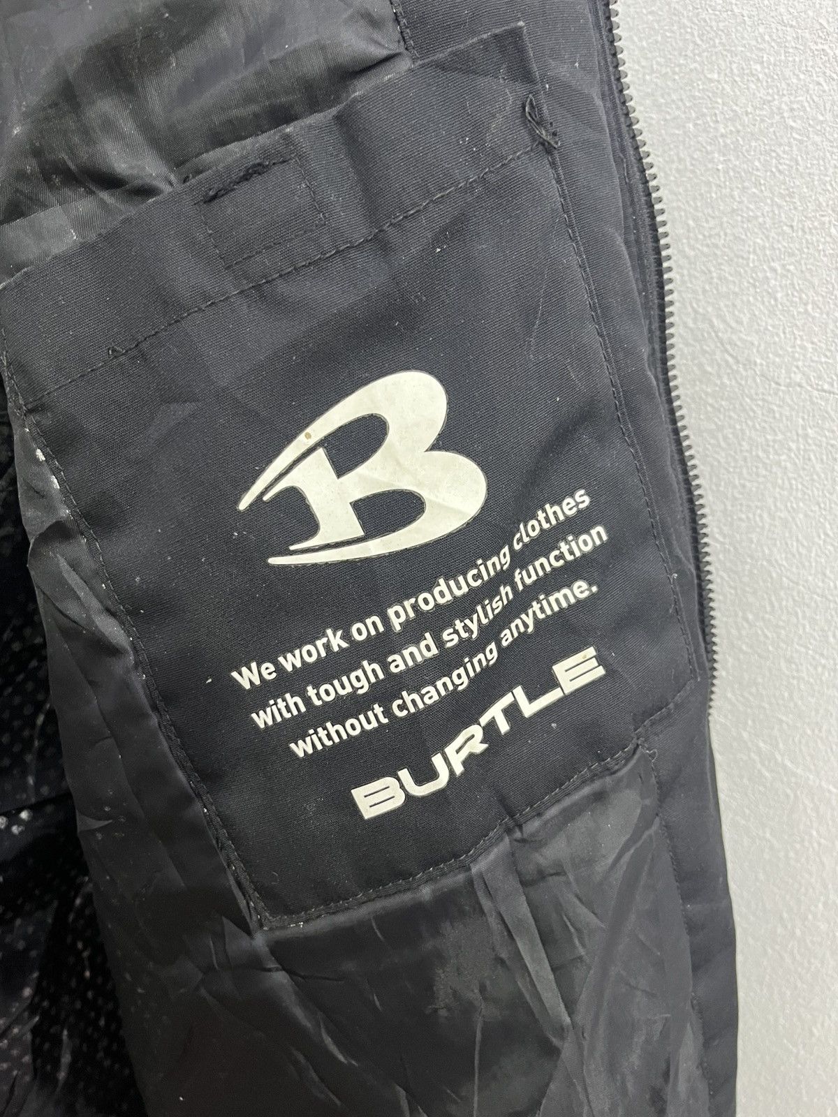Japanese Brand Burtle Workwear Bomber Jacket Black Tactical Size US L / EU 52-54 / 3 - 7 Thumbnail