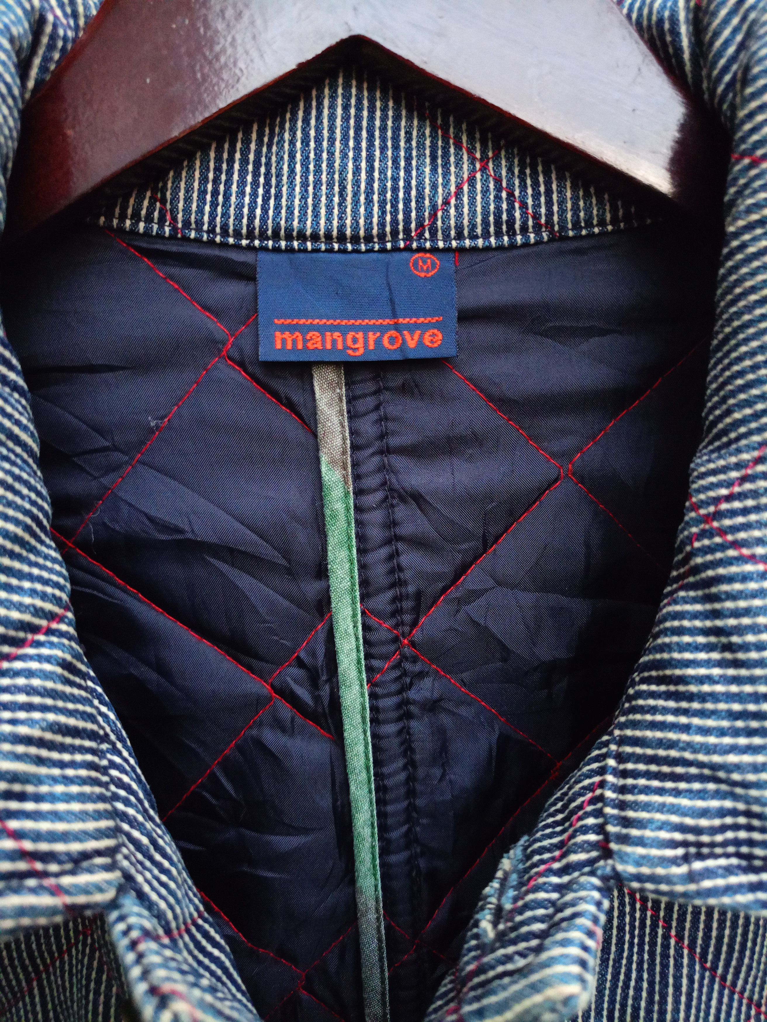 Japanese Brand × Vintage Mangrove Hikory denim jacket Size US M / EU 48-50 / 2 - 6 Thumbnail