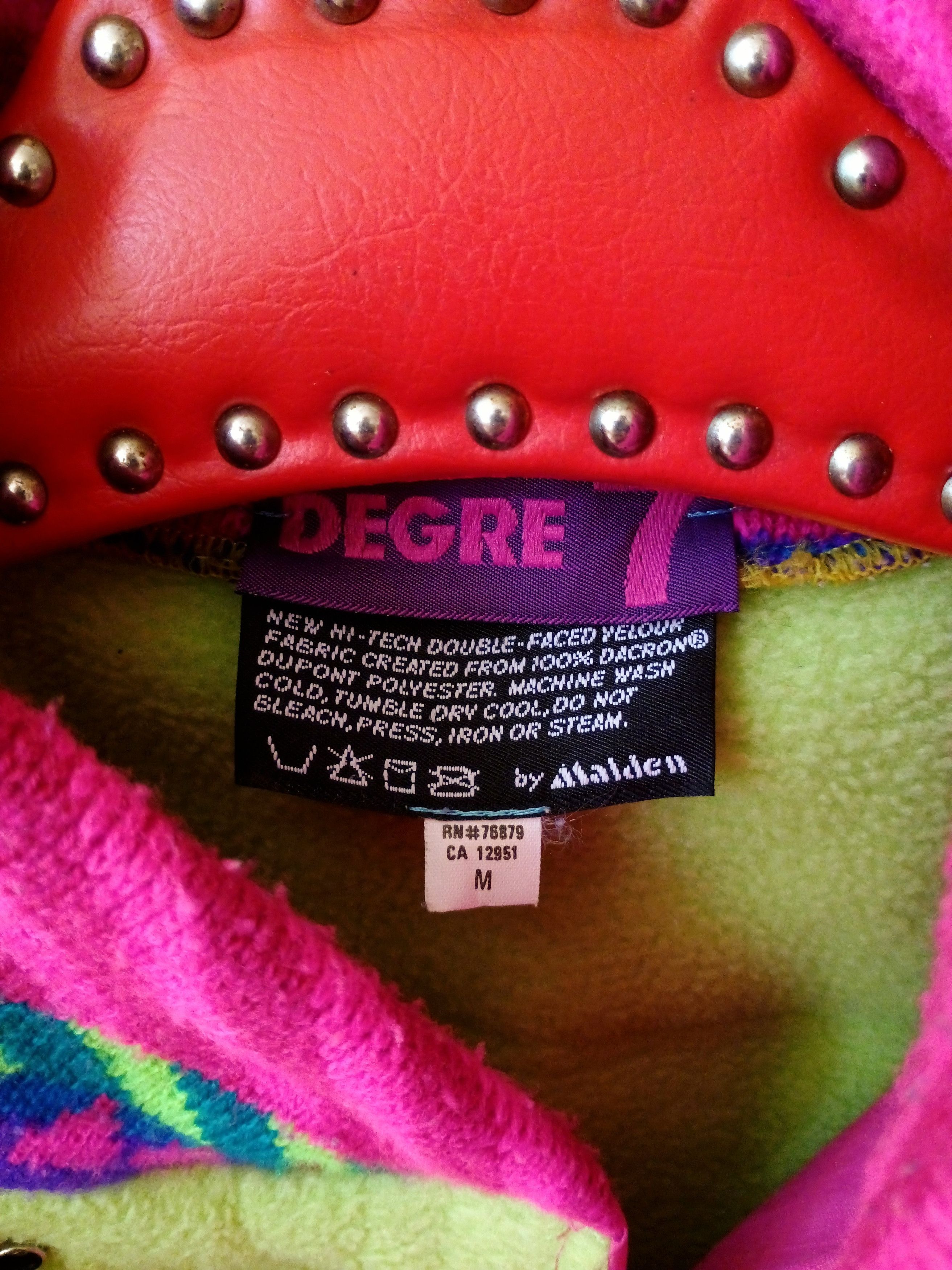 Vintage Vintage 90s Degre 7 Fleece Anorak Size US M / EU 48-50 / 2 - 6 Thumbnail