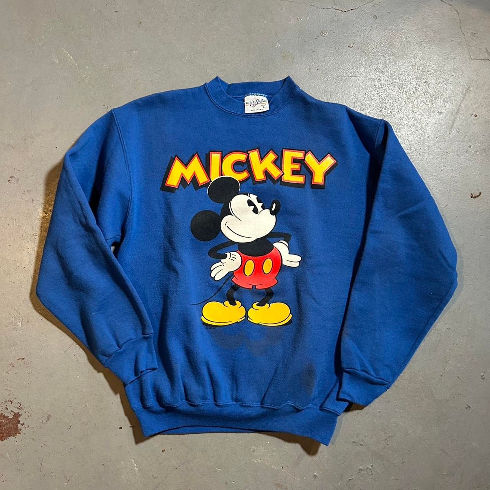 Disney 90s mickey mouse disney crewneck Size US L / EU 52-54 / 3 - 1 Thumbnail