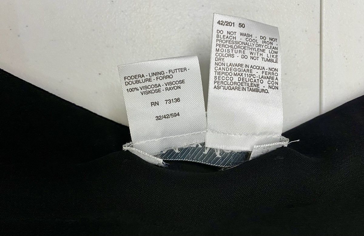 Max Mara Max Mara Black Velvet Silk Blend A-Line Skirt 16 US VGC Size 38" / US 16 / IT 52 - 9 Thumbnail