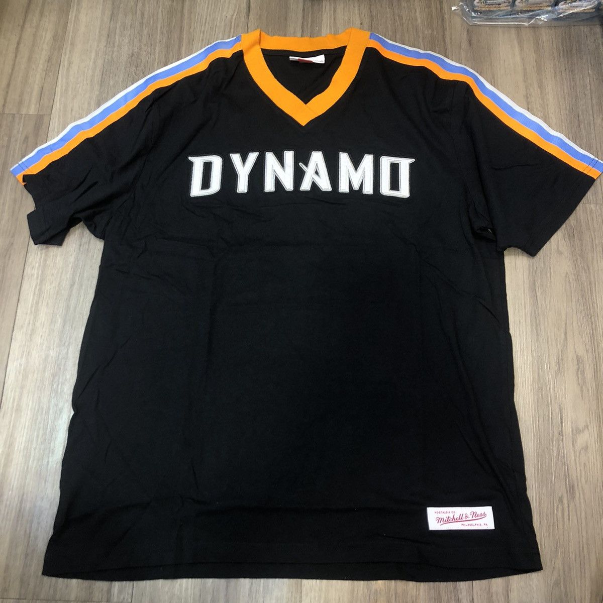 Mitchell & Ness Houston Dynamo FC Mitchell & Ness Tee Size US XL / EU 56 / 4 - 1 Thumbnail